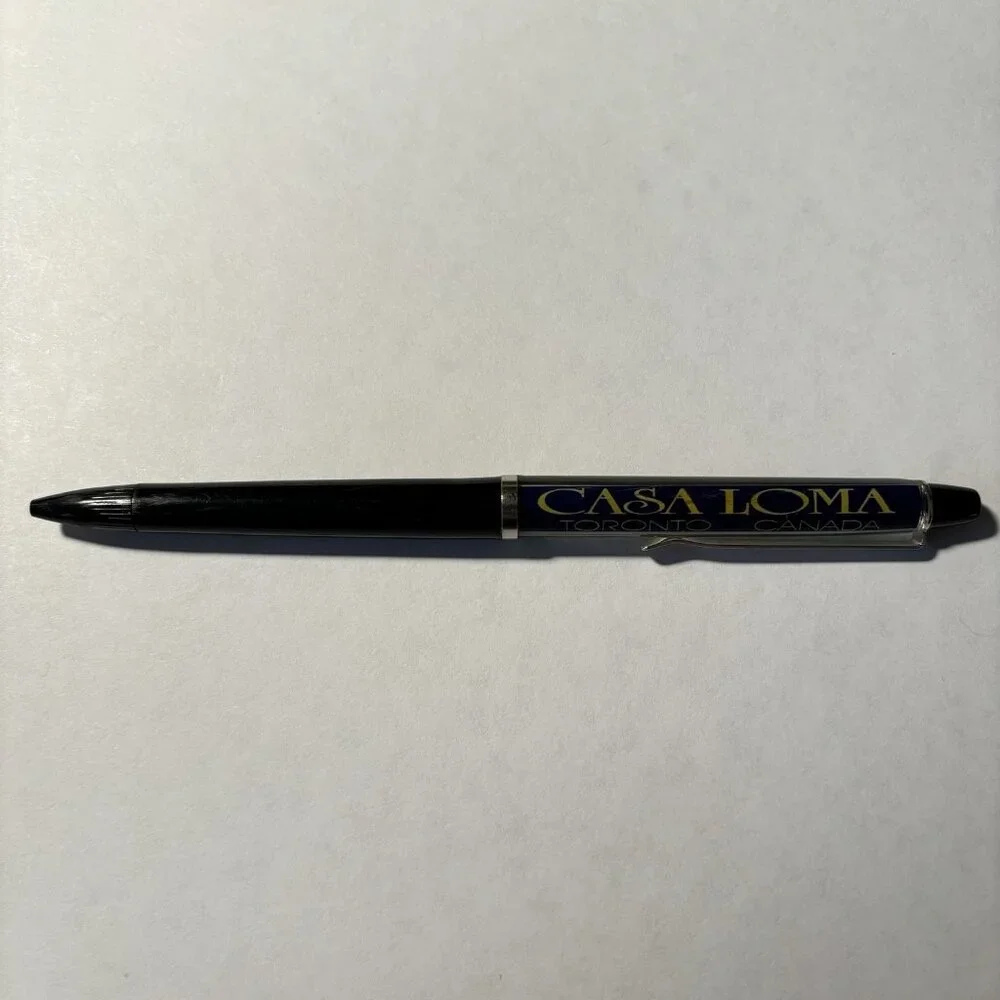 Casa Loma Toronto Canada Floaty Pen Historic Home Souvenir Collectible Vintage